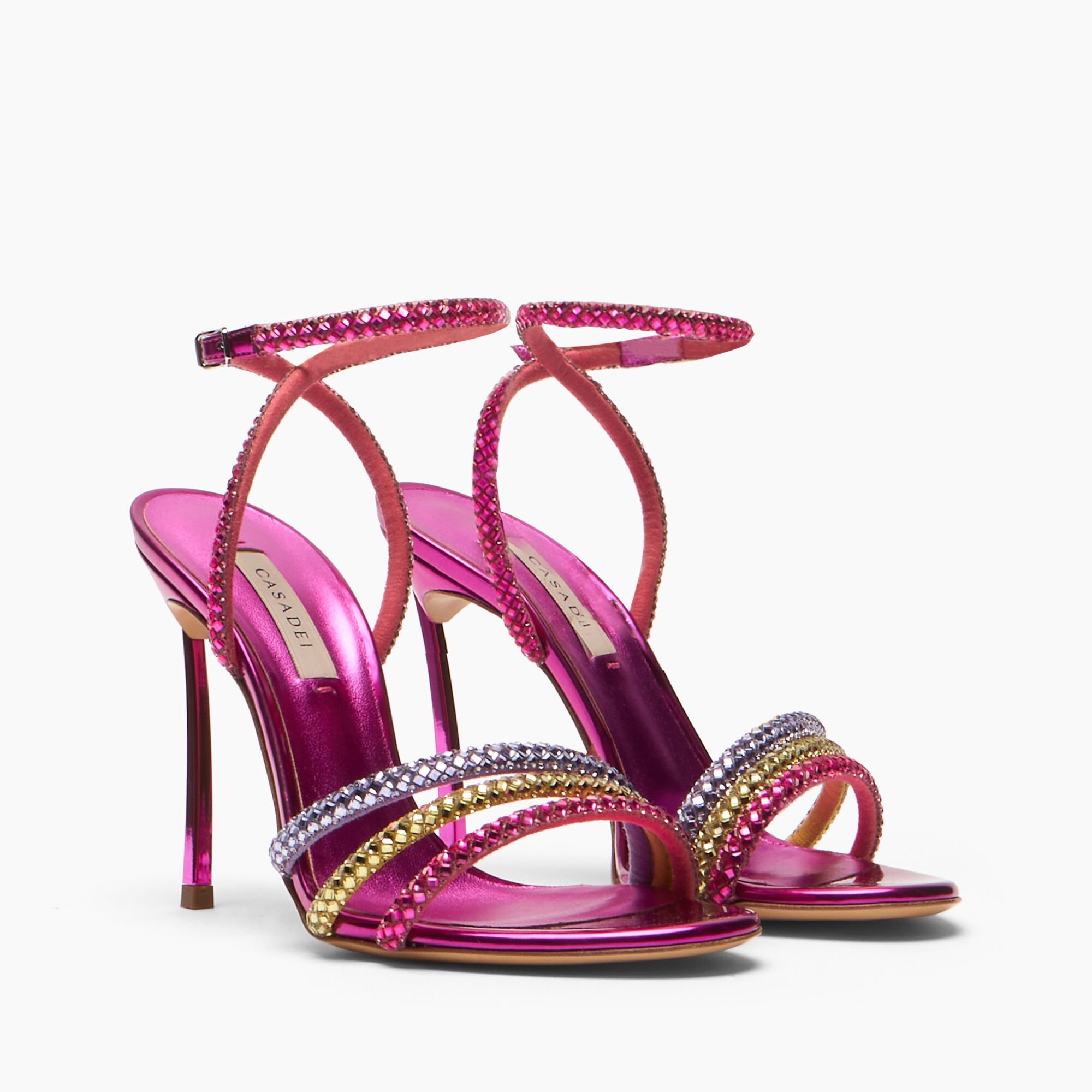 Casadei Blade Sandalia Andromeda Magenta 1L446B100MC2968 Casadei Blade Sandalia Andromeda Magenta 1L446B100MC2968