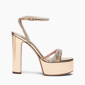 Casadei Platform Patty Andromeda Platinum 1L444B1301C2967