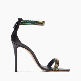 Casadei Julia Olympo Sandals Denim 1A283J0101C2676