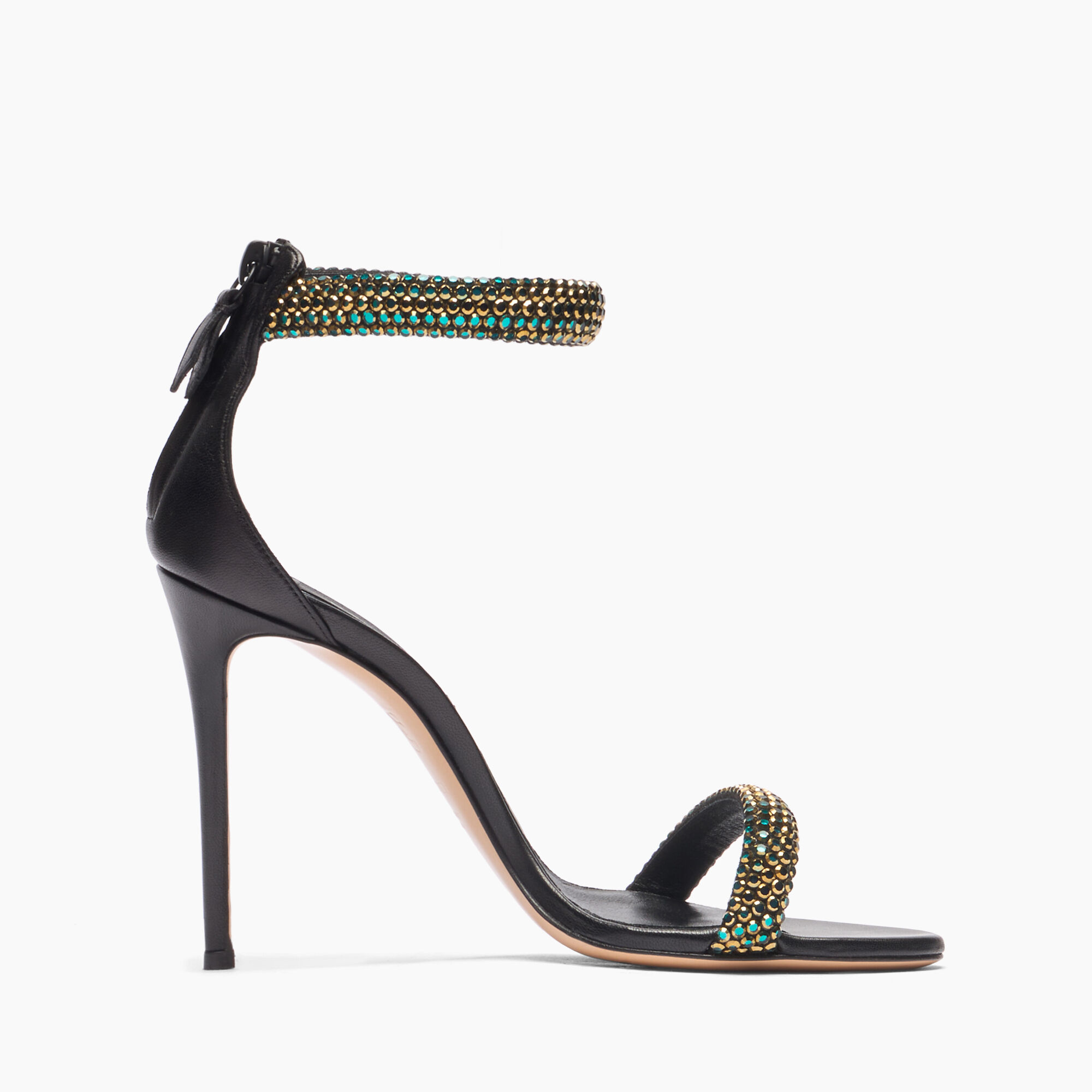 Casadei Julia Olympo Sandals Black 1L318J1001C2660