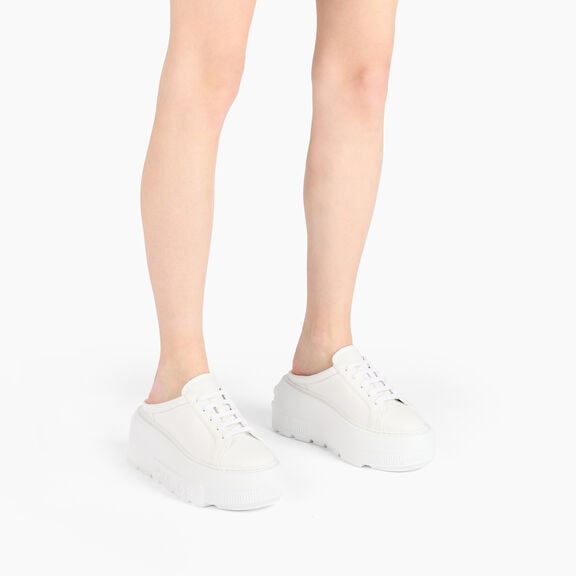 Casadei Nexus Sabot Salento White 2X067J0701SALEN Casadei Nexus Sabot Salento White 2X067J0701SALEN