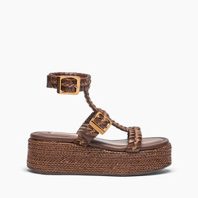 Casadei New Zeppa Colosseo Platform Rum 1L362J0201C2774
