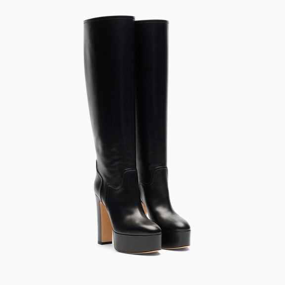 Casadei بوت باتي Black 1S381A1301LOVEC Casadei بوت باتي Black 1S381A1301LOVEC