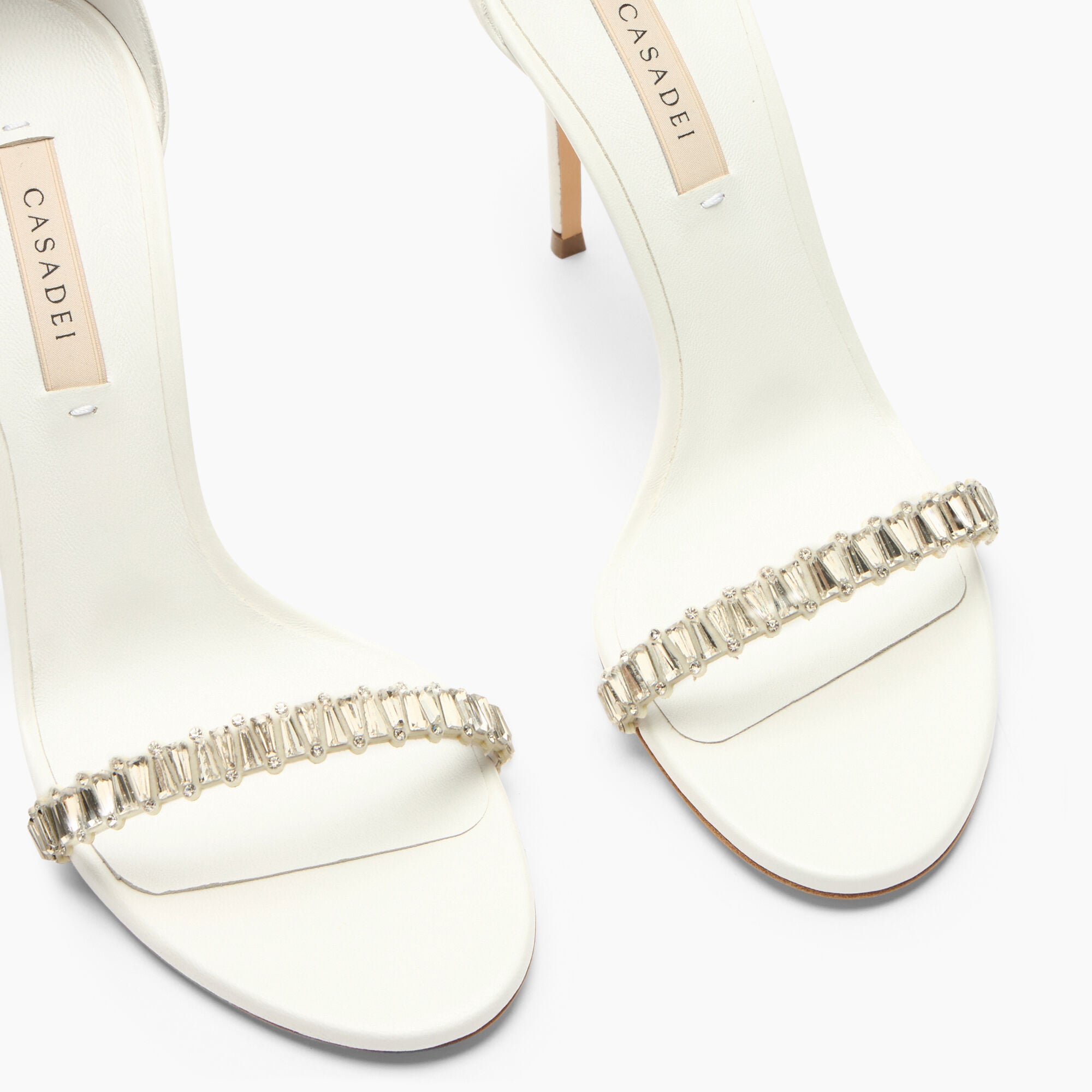 Casadei Sandalo Julia Heaven White+Silver 1L492C1001T0597 Casadei Sandalo Julia Heaven White+Silver 1L492C1001T0597