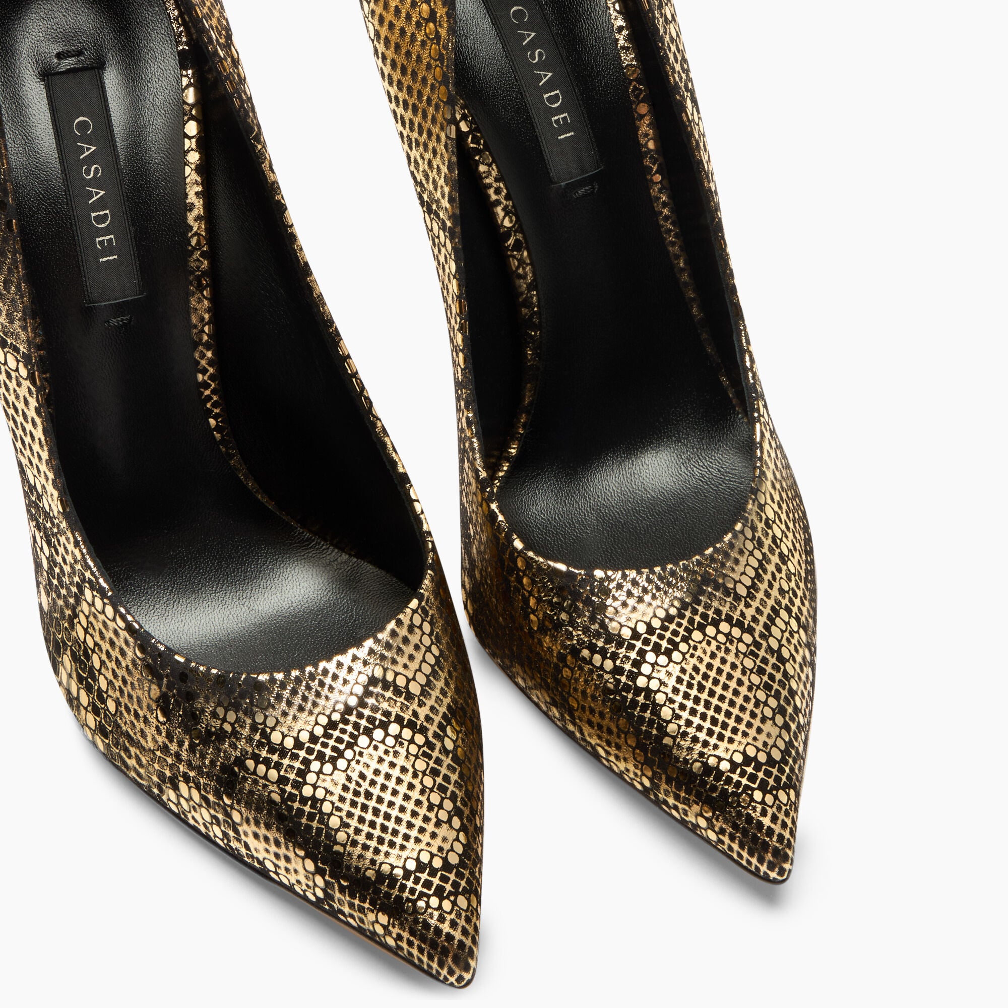 Casadei Blade Goldfinger Pump Goldfinger 1F915W100TGLDFG Casadei Blade Goldfinger Pump Goldfinger 1F915W100TGLDFG