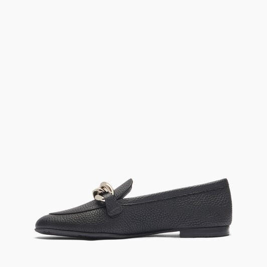Casadei Antilope Chain Loafers Nero 1D282J0101C2003