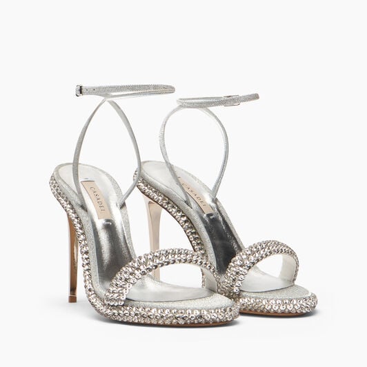 Casadei Sirio Sandal Silver 1L434B1001T0578 Casadei Sirio Sandal Silver 1L434B1001T0578