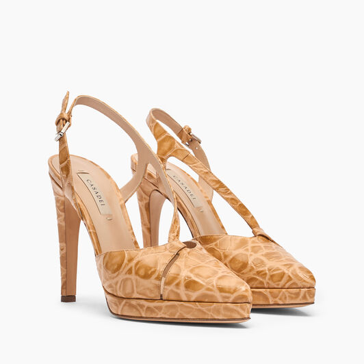 Casadei Michelle Jurassic Sandals Toffee 1G644J1001JURAS