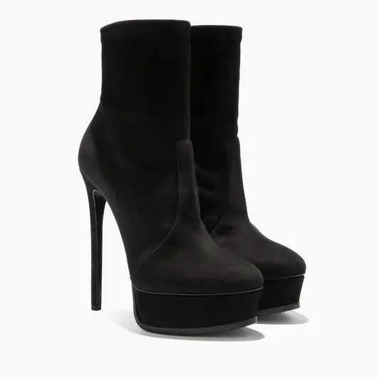 Casadei Flora Ankle Boot Black 1R627L1401T0005 Casadei Flora Ankle Boot Black 1R627L1401T0005