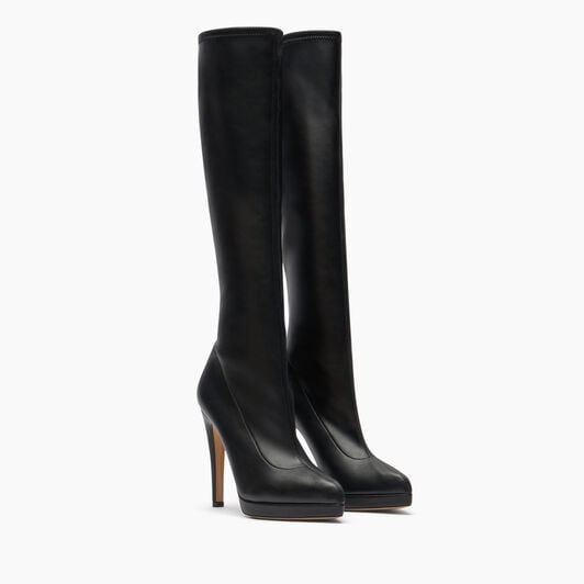 Casadei Michelle To The Knee Boot Black 1S335Y1001LABBB Casadei Michelle To The Knee Boot Black 1S335Y1001LABBB