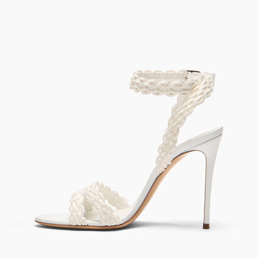 Casadei Avenida Julia Sandal White 1L421B1001C2934