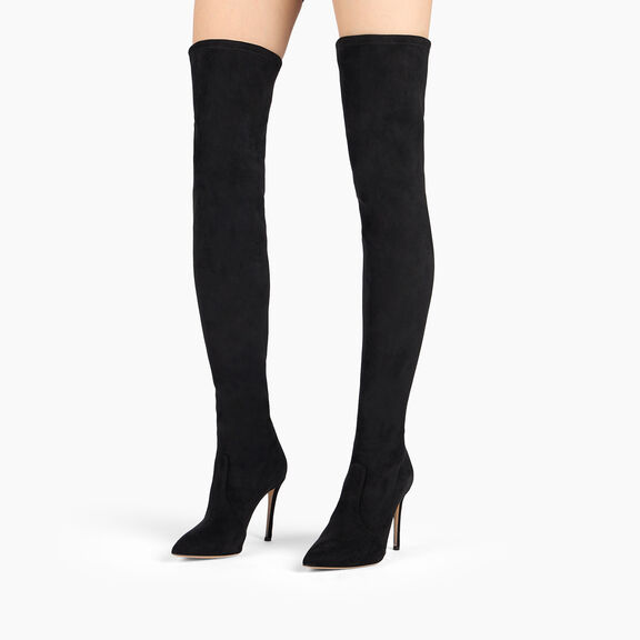 Casadei Julia Over the Knee Black 1T012Z1001ARCEU