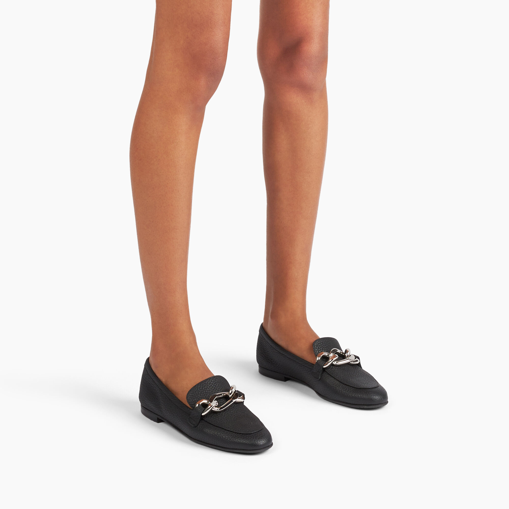 Casadei Antilope Chain Loafers Nero 1D282J0101C2003