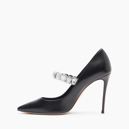 Casadei Julia Minorca Pumps Black 1F009A1001C2832 Casadei Julia Minorca Pumps Black 1F009A1001C2832