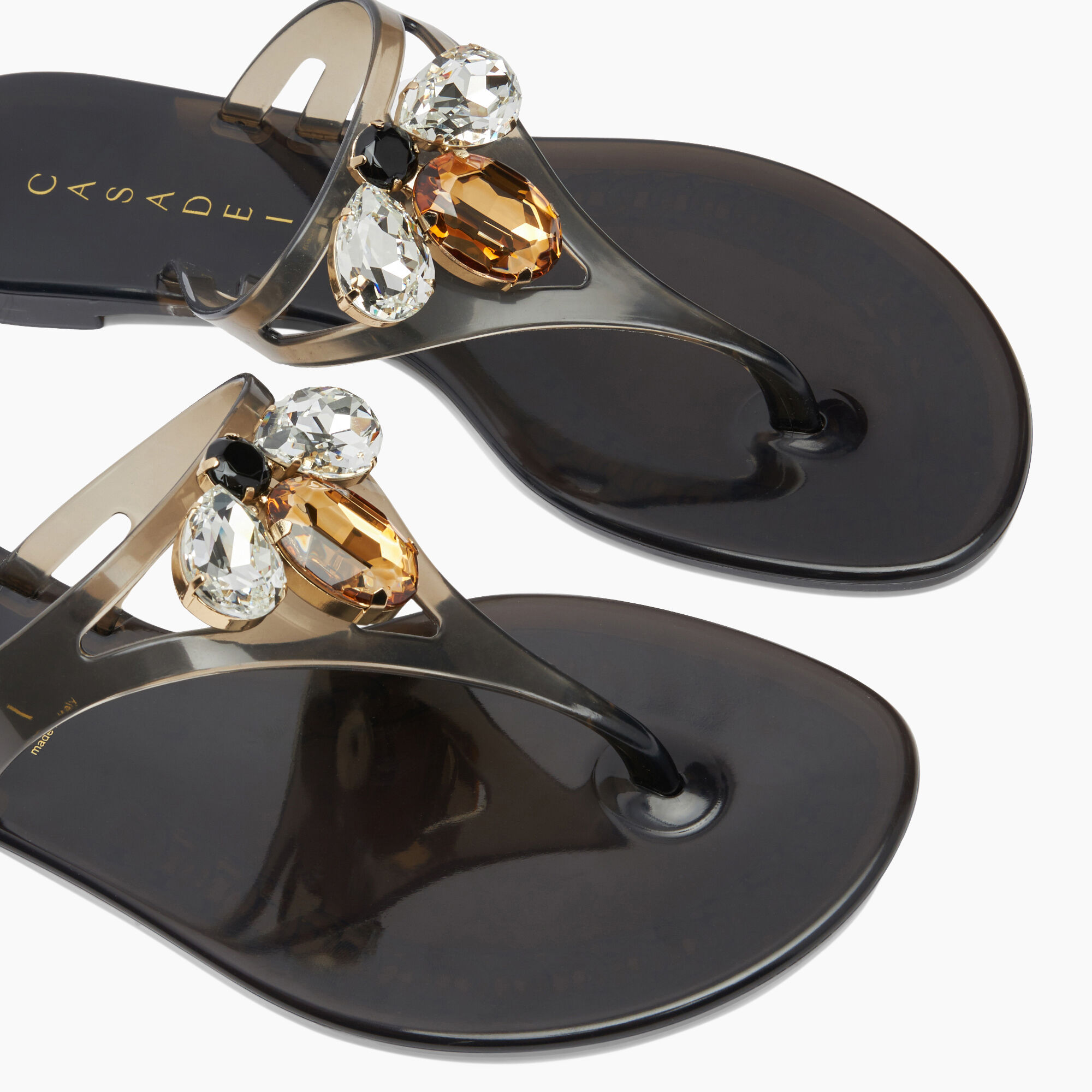 Casadei Jelly Flats Black 2Y254X0101APBEA