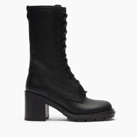 Casadei Combat Boot Concept Symphony Nero 1R522A0801C2860 Casadei Combat Boot Concept Symphony Nero 1R522A0801C2860