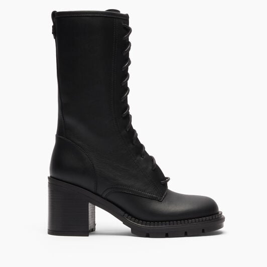 Casadei Combat Boot Concept Symphony Nero 1R522A0801C2860 Casadei Combat Boot Concept Symphony Nero 1R522A0801C2860