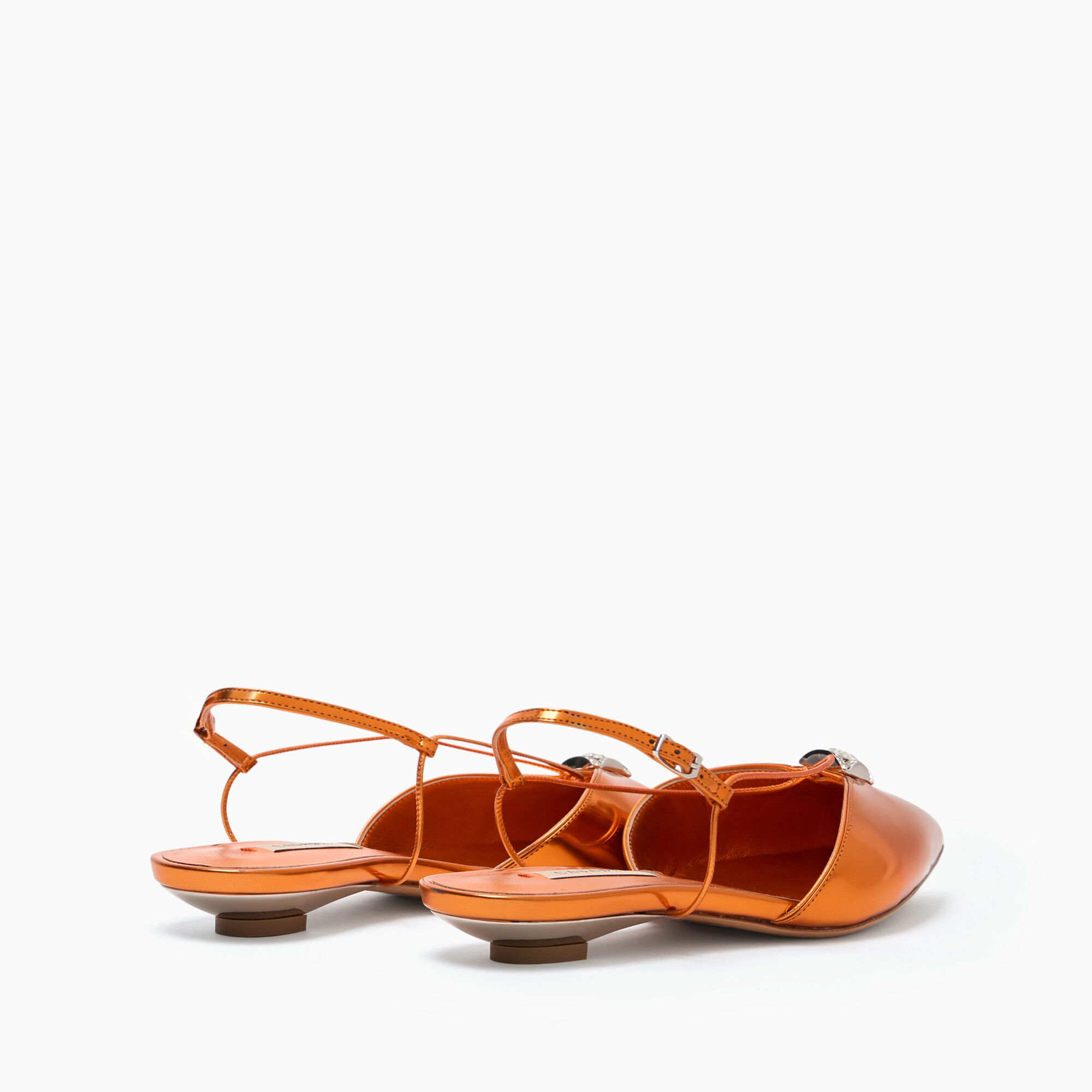 Casadei Blade Kitten Cas2025 Flats Paprika 1G624J020MC2632