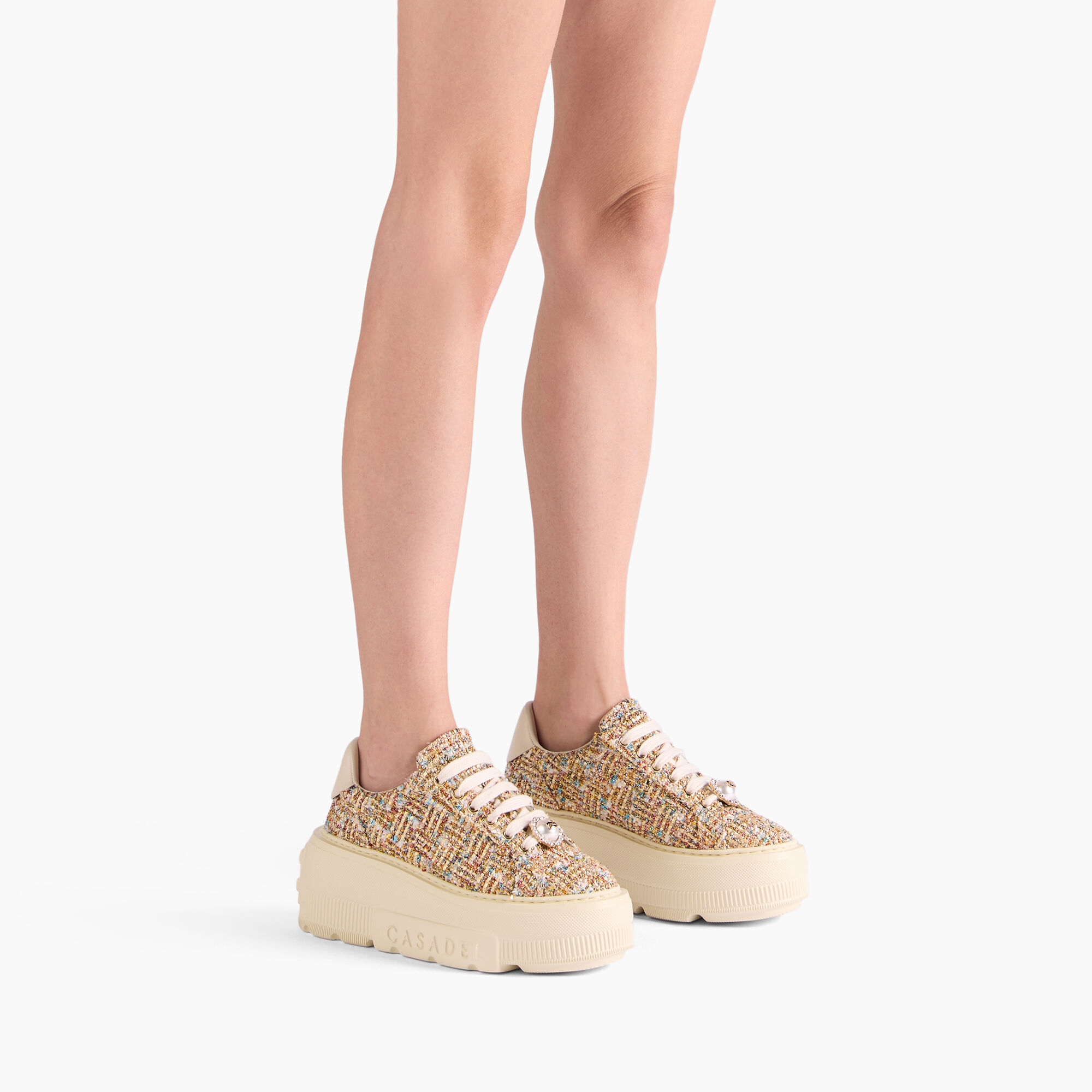 Casadei Nexus Sabot Boucle Natur 2X104B0701C2980 Casadei Nexus Sabot Boucle Natur 2X104B0701C2980