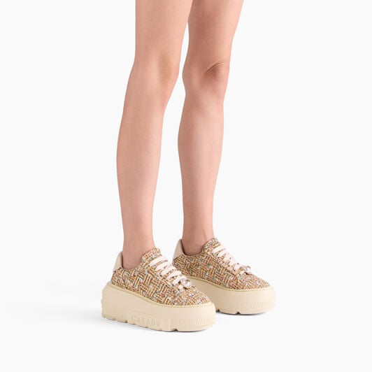 Casadei Nexus Sabot Boucle Natur 2X104B0701C2980 Casadei Nexus Sabot Boucle Natur 2X104B0701C2980