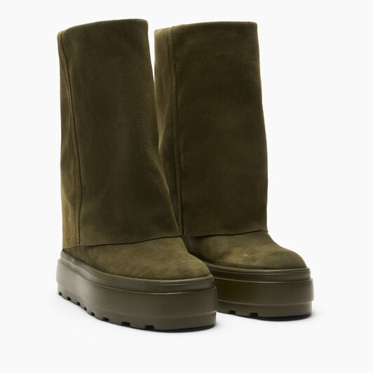Casadei Duble Face Ankle Boot Forest 2S336Y0801RENNA Casadei Duble Face Ankle Boot Forest 2S336Y0801RENNA