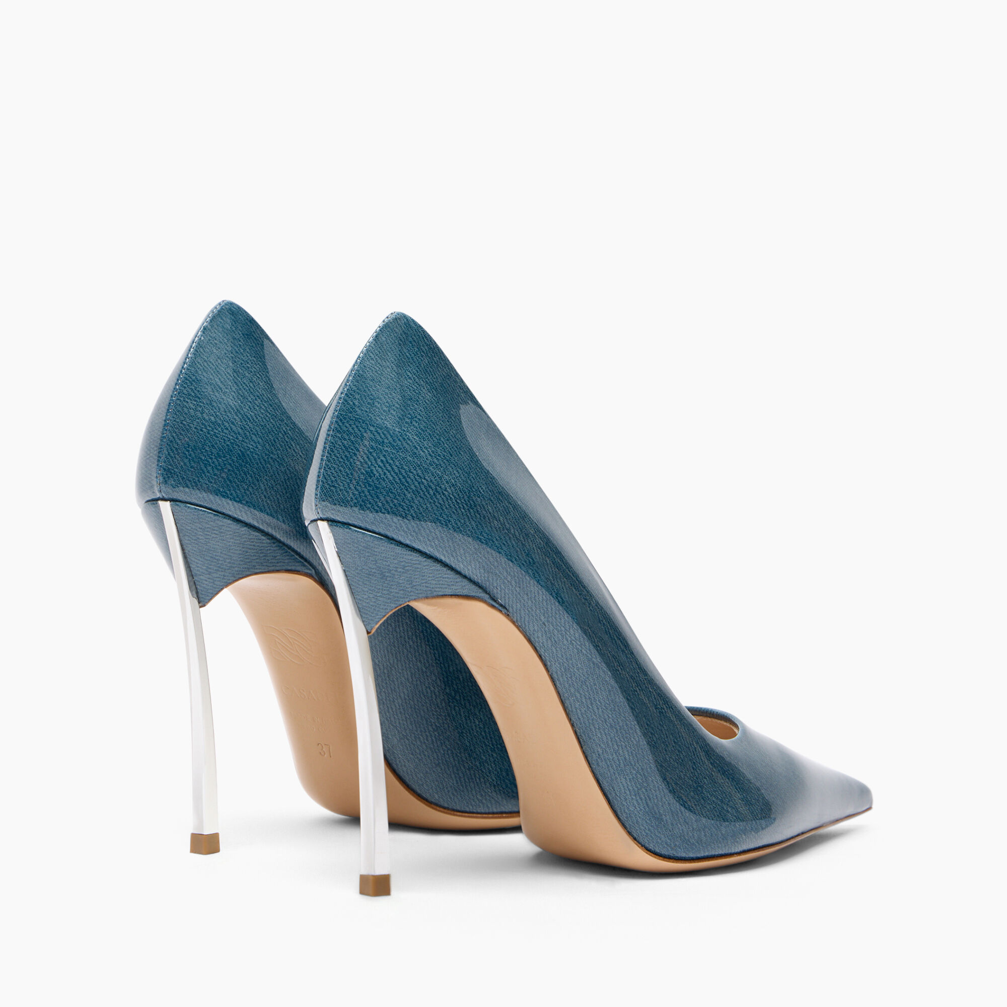 Casadei Superblade Denim Lac Pumps Denim 1F940X100MC2635