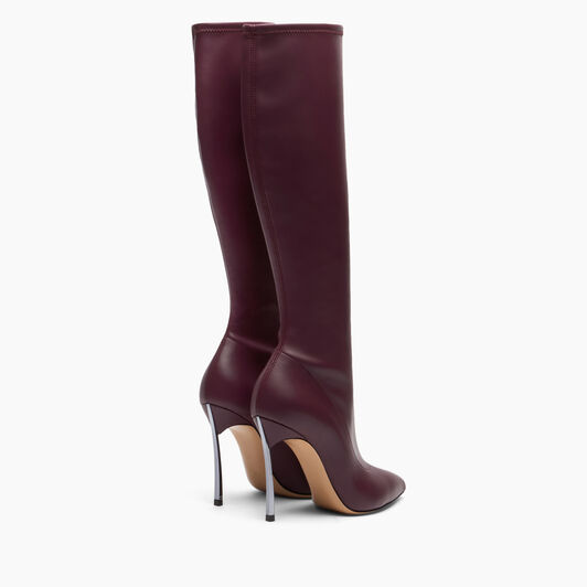 Casadei Blade To the Knee Boots Ladybug 1S330Y100MC2274