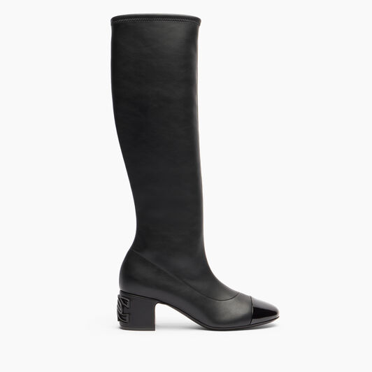 Casadei Nuova Mun To The Knee Black 1S388A0501T0440