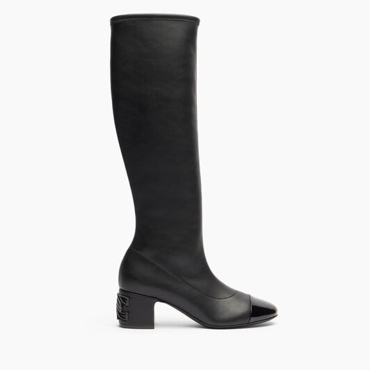 Casadei Muni To The Knee Black 1S388A0501T0440 Casadei Muni To The Knee Black 1S388A0501T0440