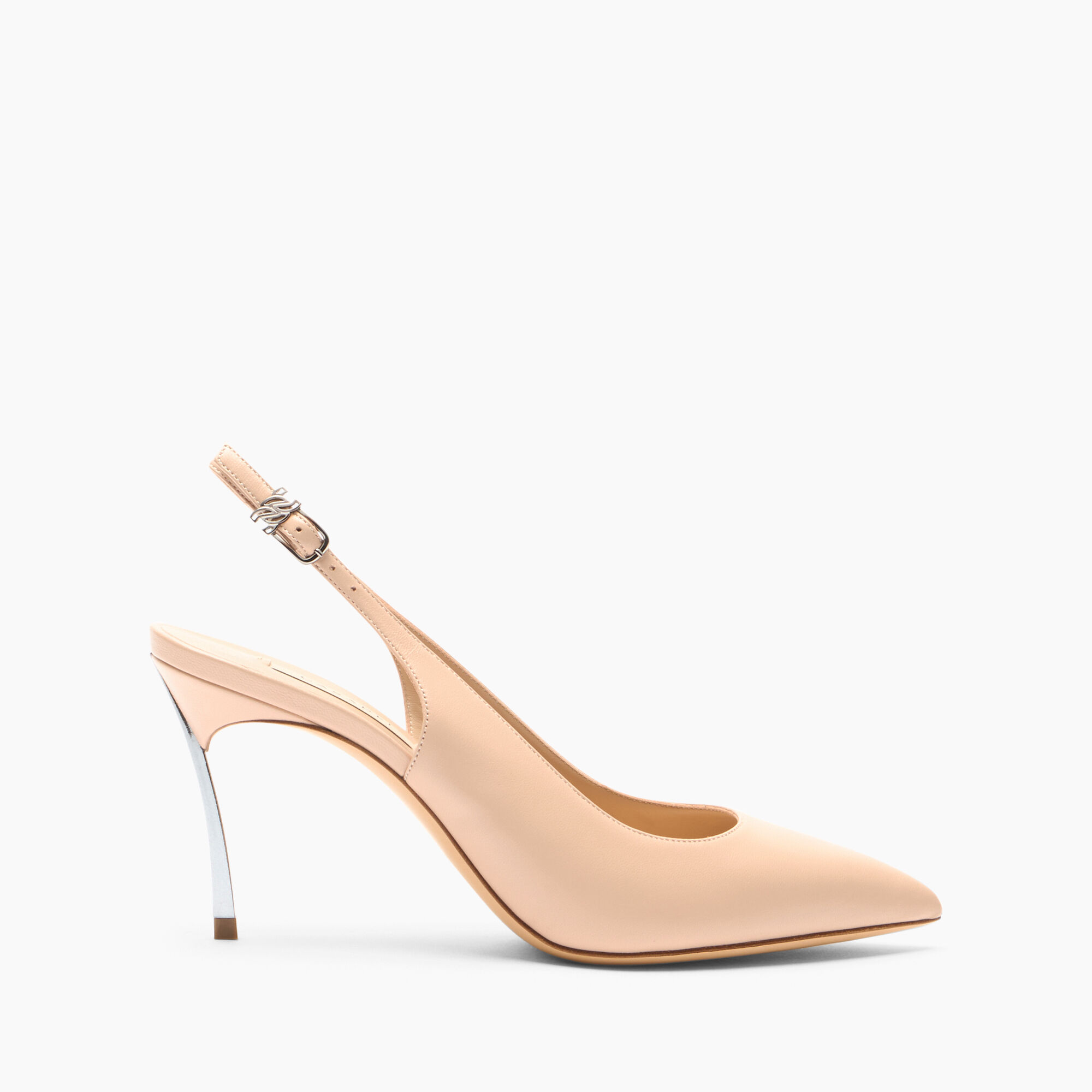 Casadei Blade Minorca Slingback Powder Pink 1G660A080MC1588 Casadei Blade Minorca Slingback Powder Pink 1G660A080MC1588