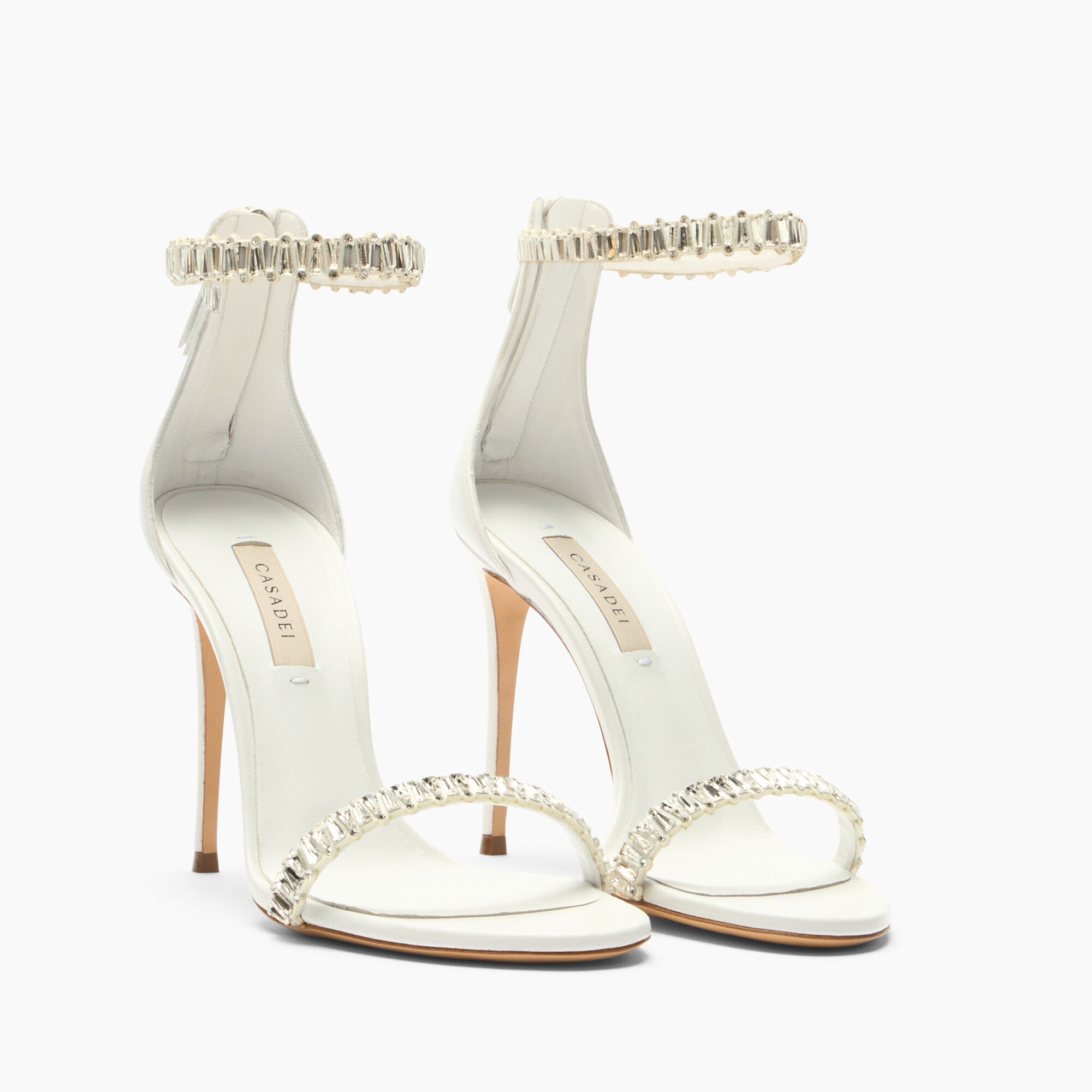 Casadei Sandalo Julia Heaven White+Silver 1L492C1001T0597 Casadei Sandalo Julia Heaven White+Silver 1L492C1001T0597