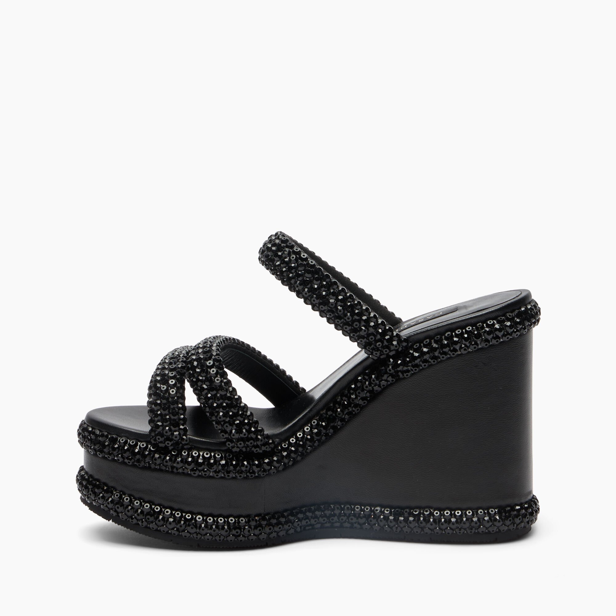 Casadei Sirio Wedge Black, black 1M505B0801C2958