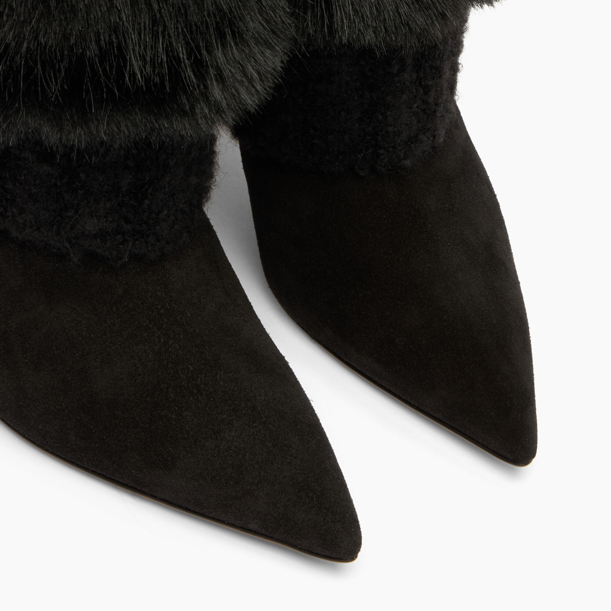Casadei Double Face Julia High Boot Black 1S398A0801T0561