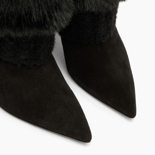 Casadei Double Face Julia High Boot Black 1S398A0801T0561 Casadei Double Face Julia High Boot Black 1S398A0801T0561