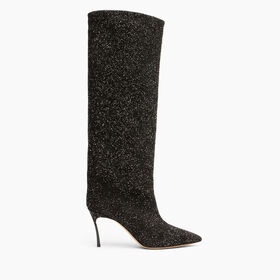 Casadei Universe Blade High Boot Black 1S400A080TUNIVE