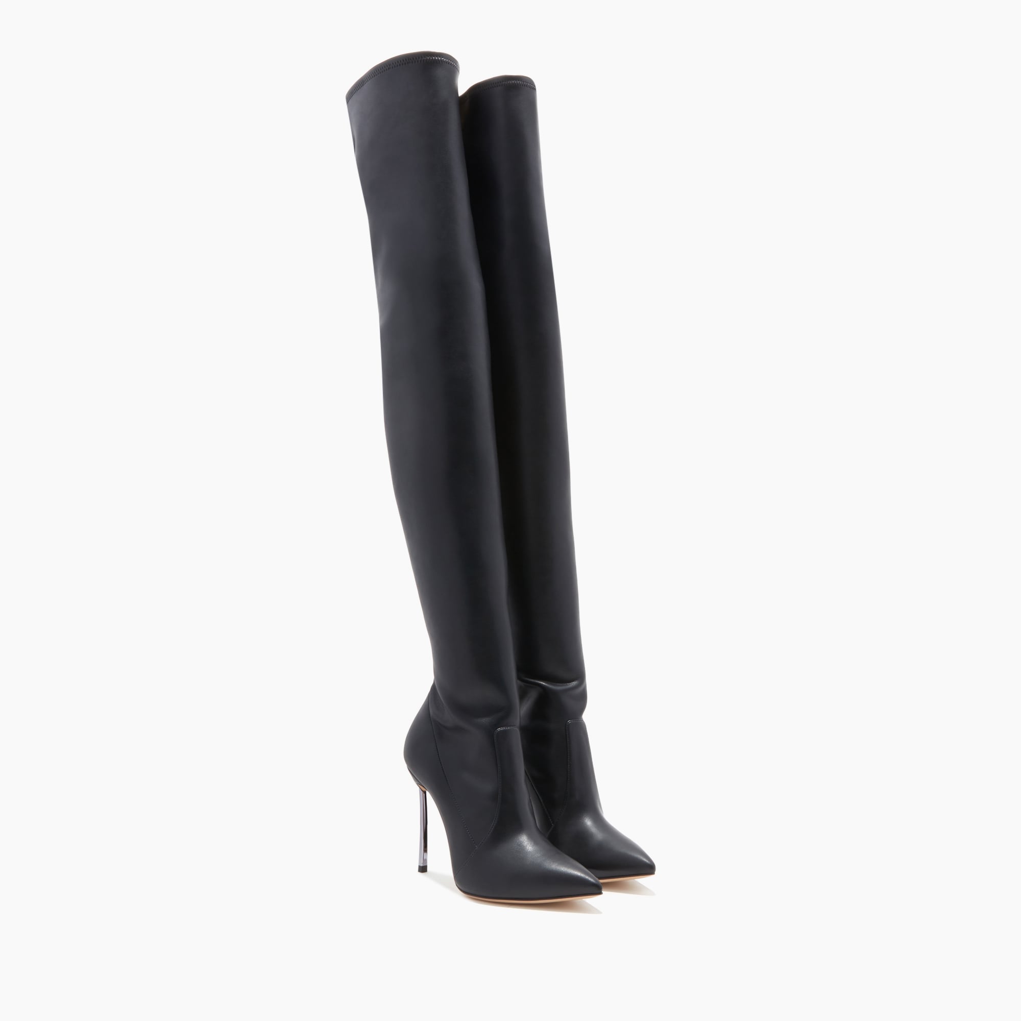  Casadei Blade - Frau Overknee-stiefel Schwarz 38.5 