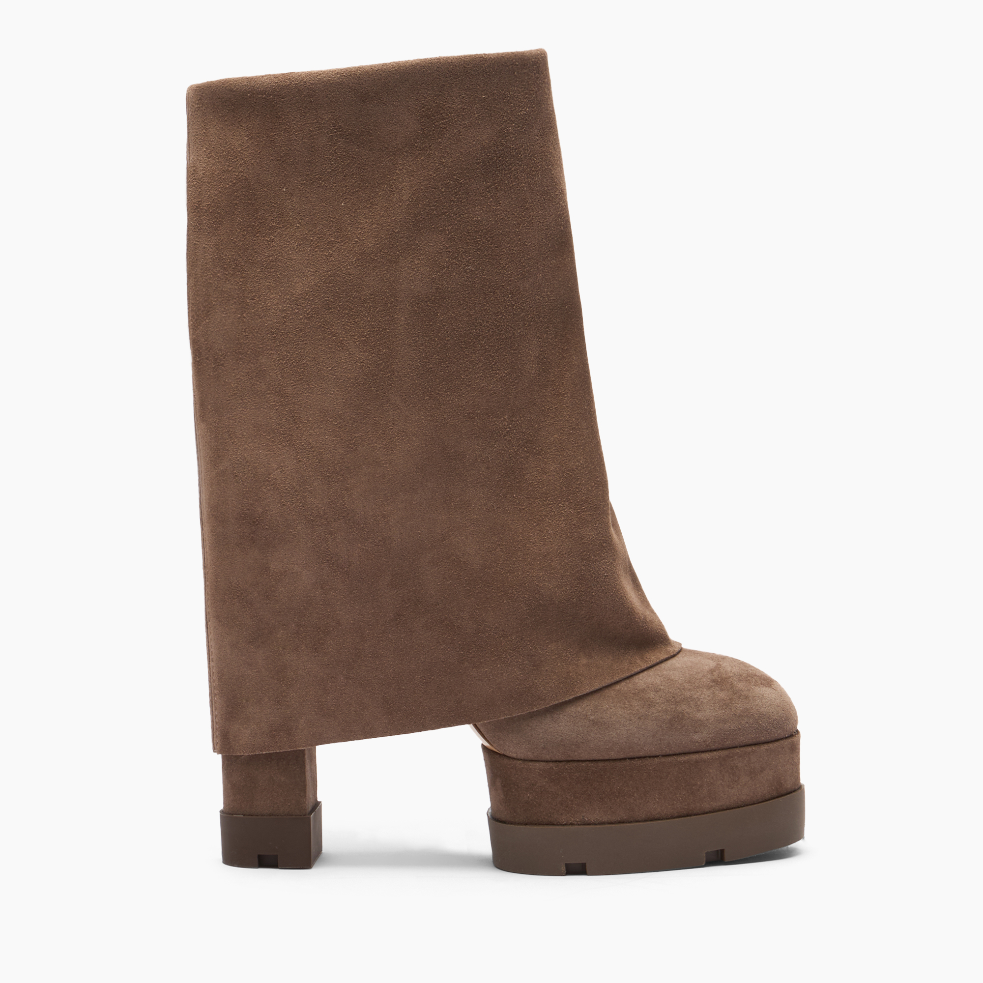 Casadei 120mm Nancy Boots In Brown