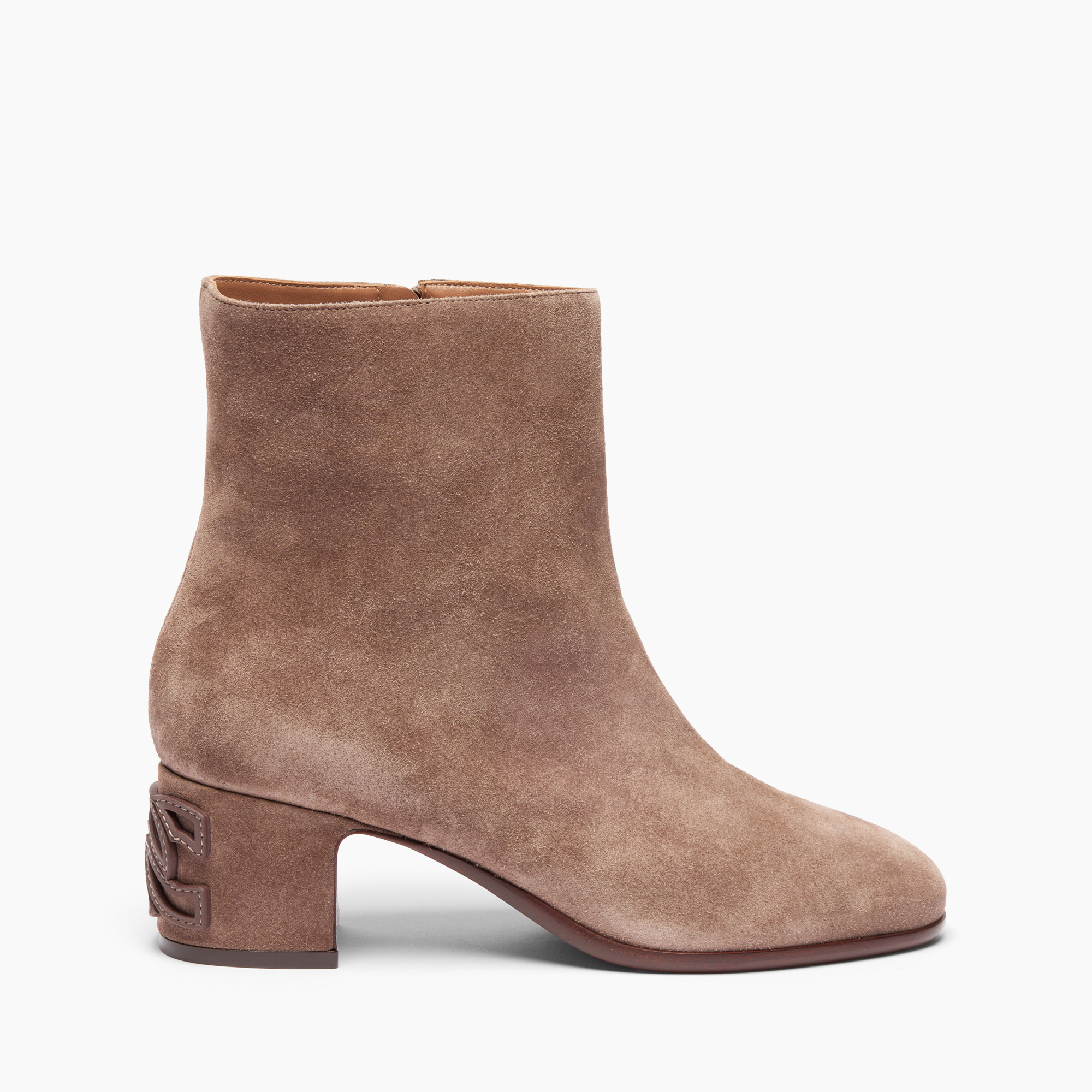 Muni Nonad Ankle Boots in Caribou for Women | Casadei®