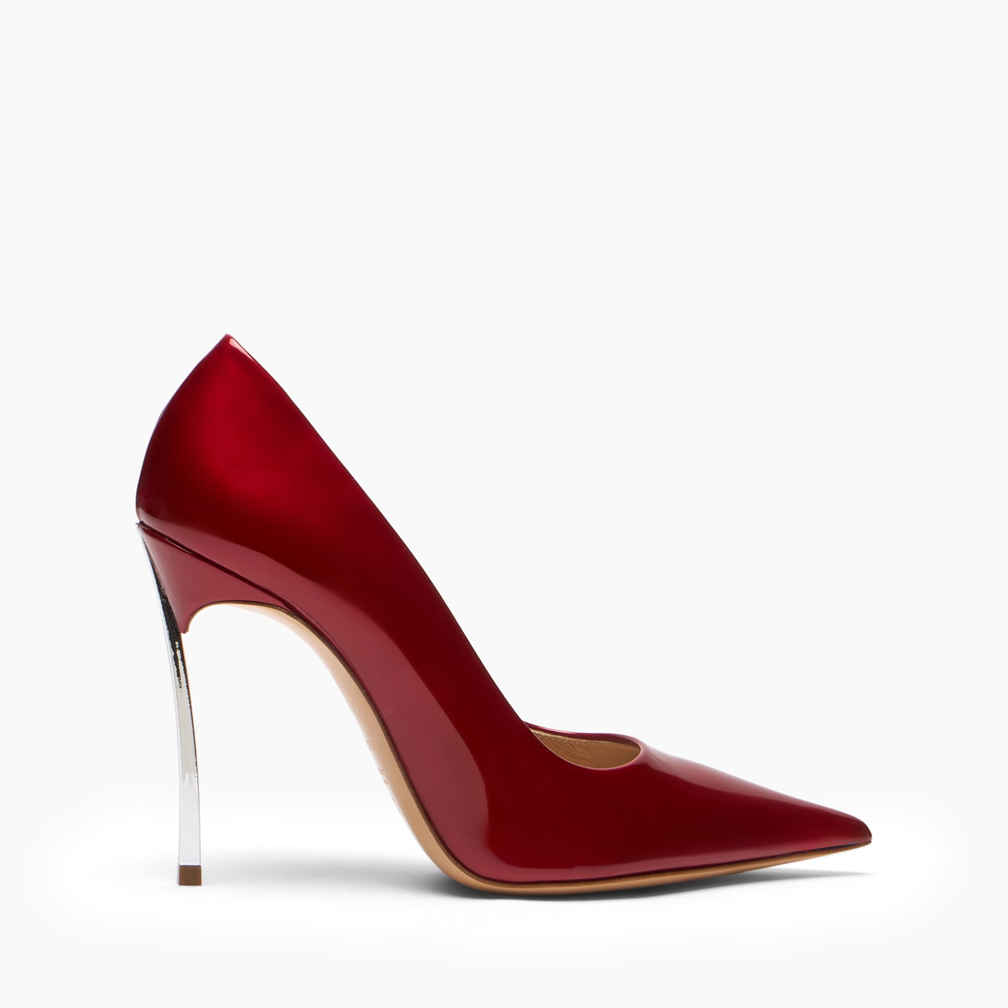 Casadei Blade Pump Samurai Superblade - Woman Pumps And Slingback Ultrared 36 In Burgundy