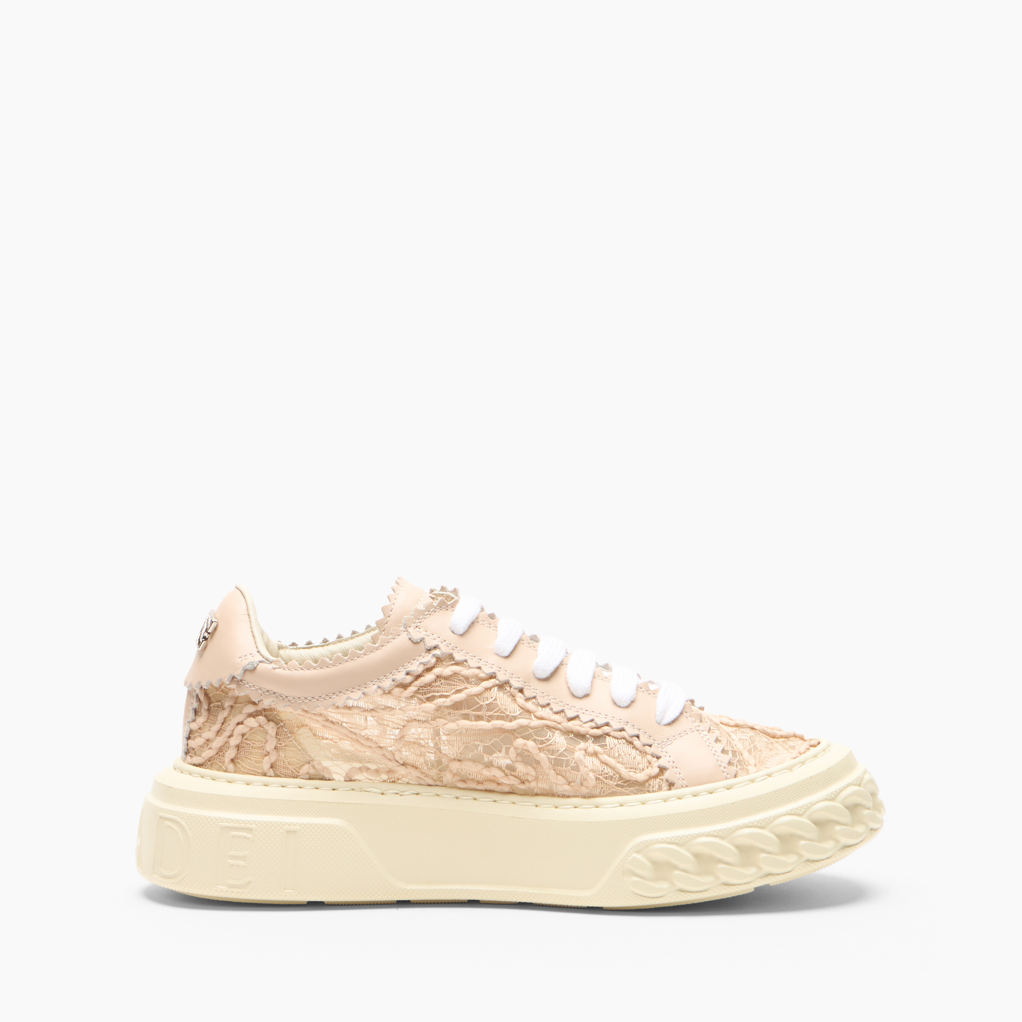 Casadei Pink Off Road Chantilly Sneaker - Woman Sneakers Sand 39