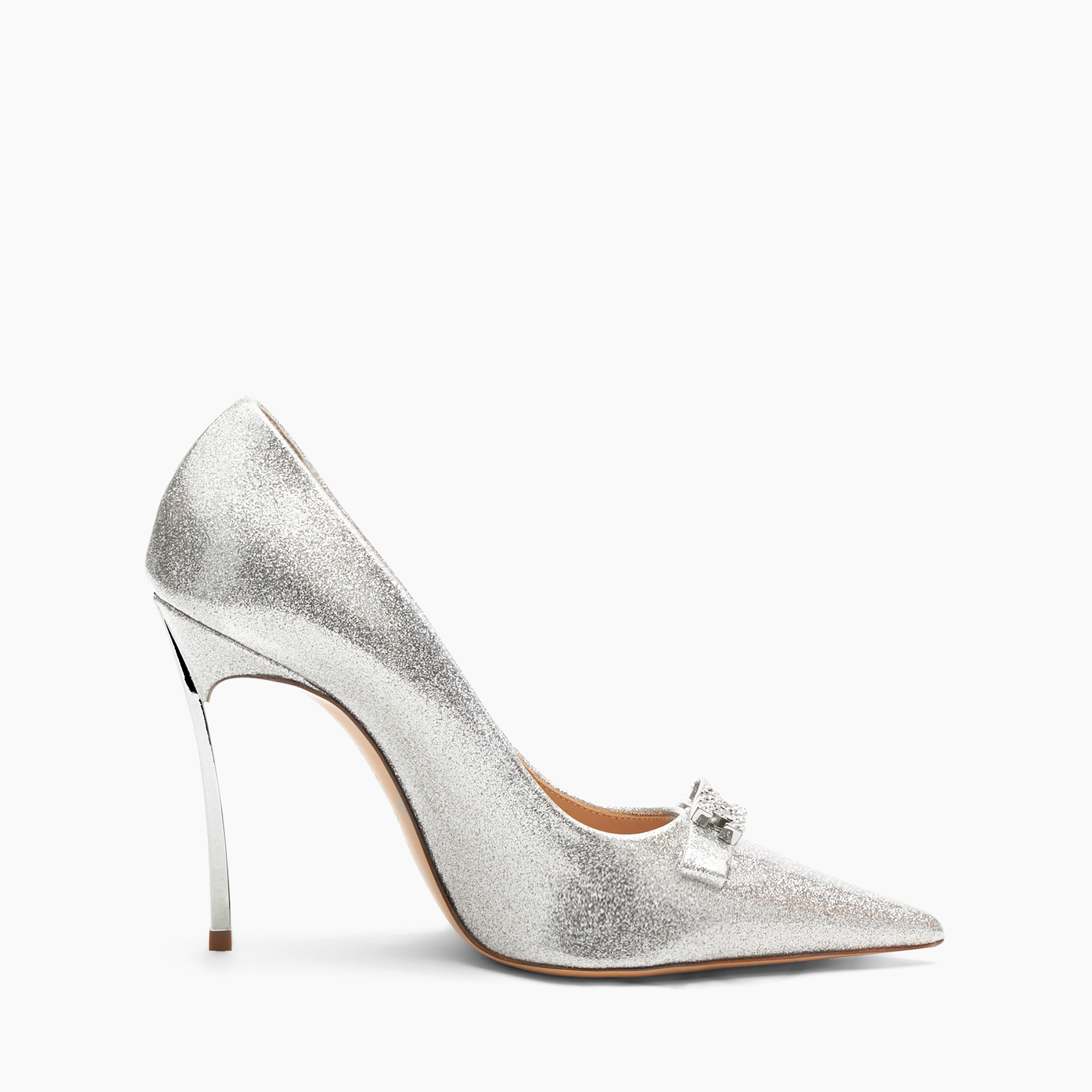 Casadei Superblade Splendida Pumps - Woman Pumps And Slingback Silver 38.5