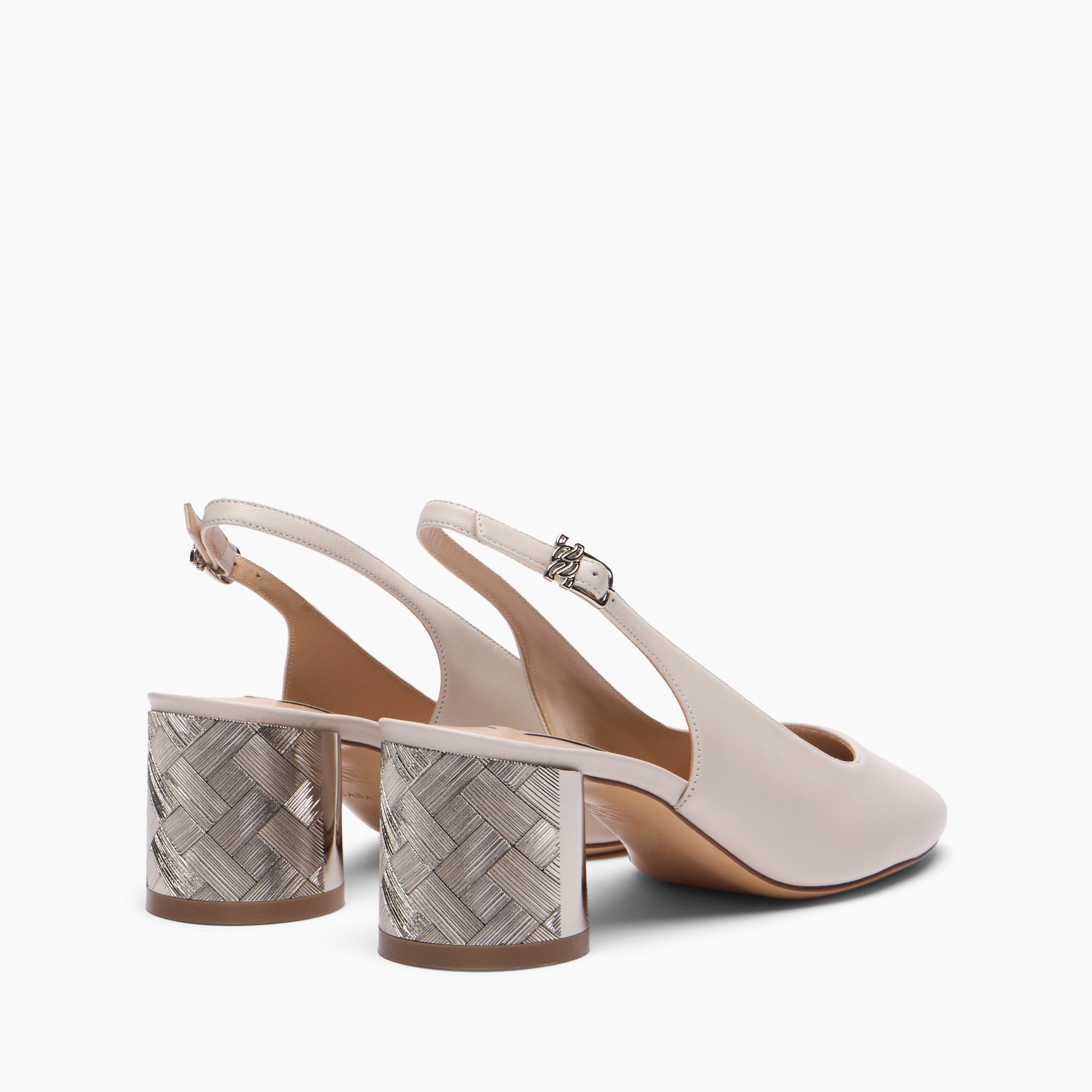  Casadei Cleo Reflex Slingback - Frau Pumps Und Slingback Ecrù 35 