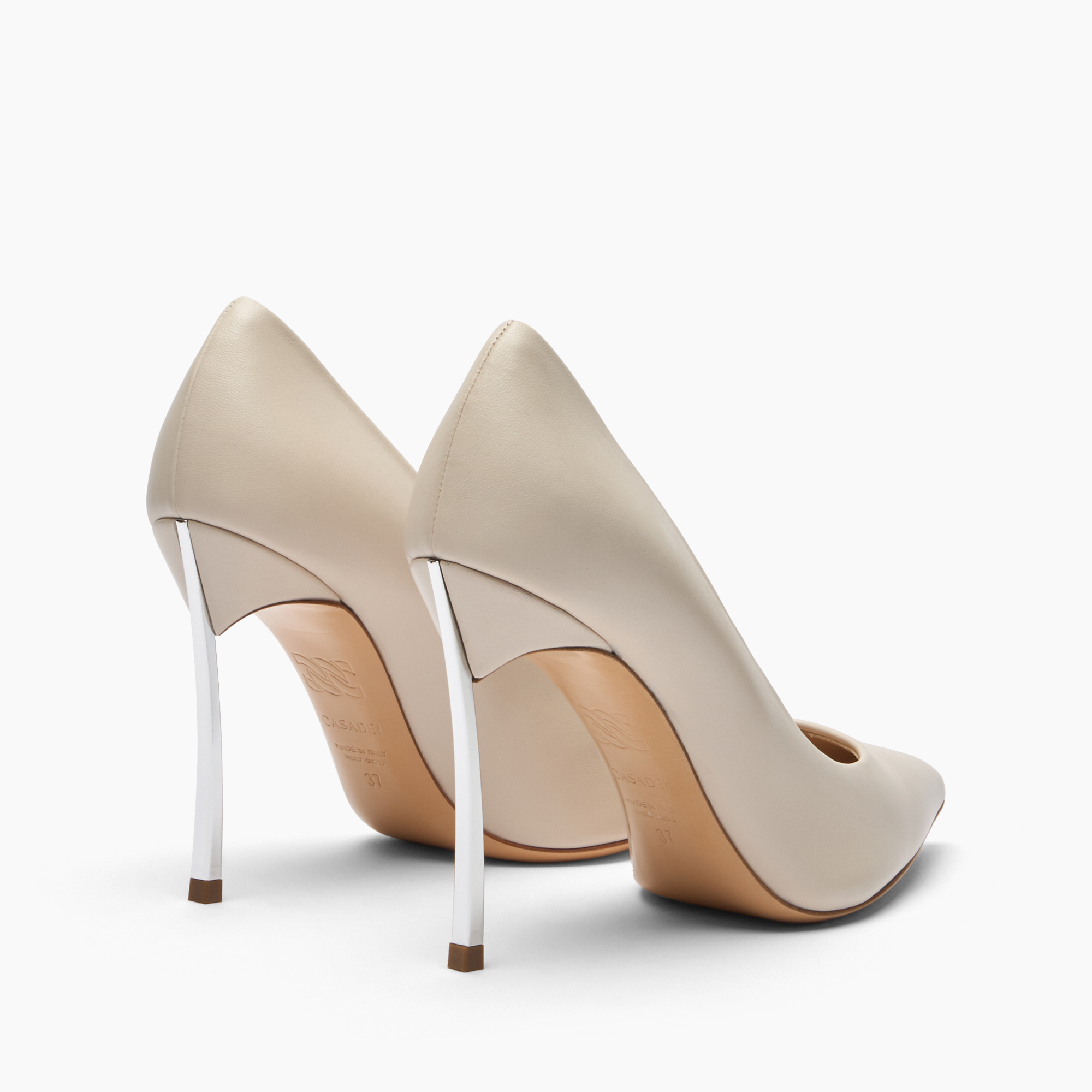  Casadei Blade Minorca Pump - Frau Pumps Und Slingback Ecrù 36.5 
