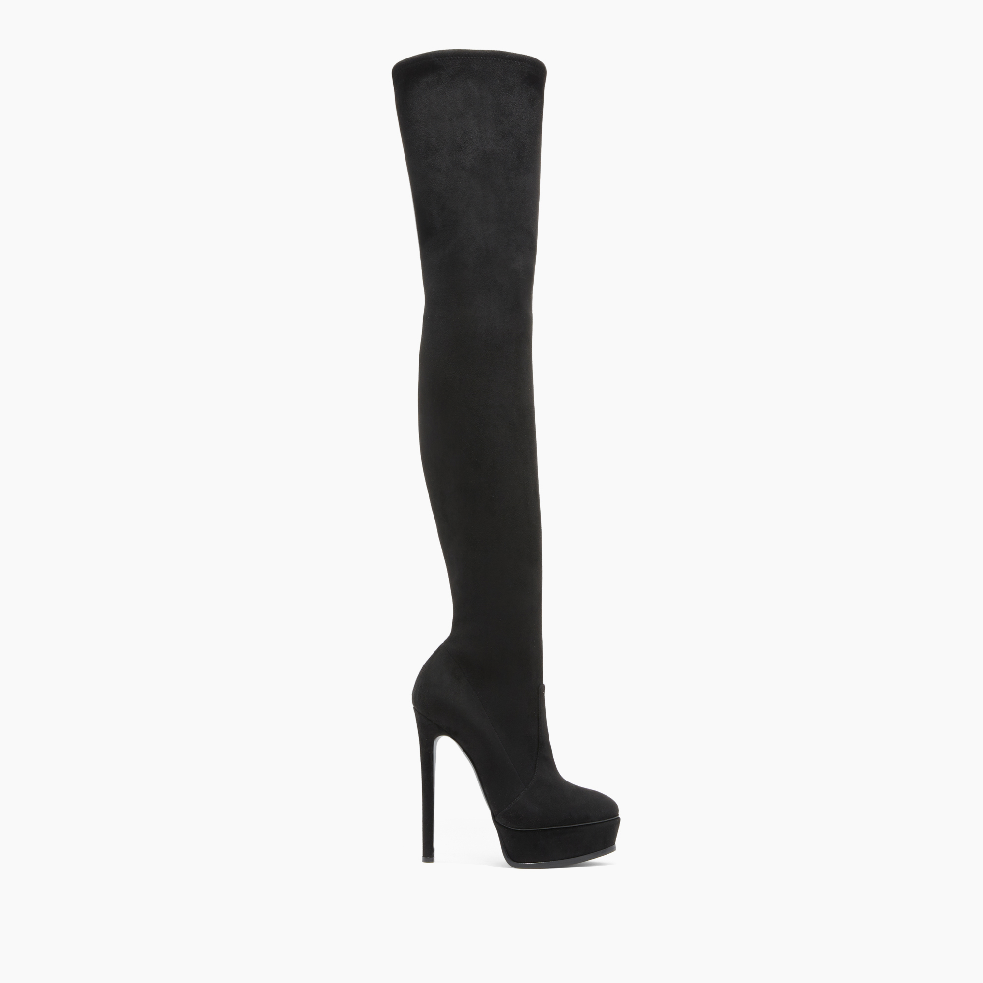 Casadei Flora - Woman Over The Knee Black 41 In Black