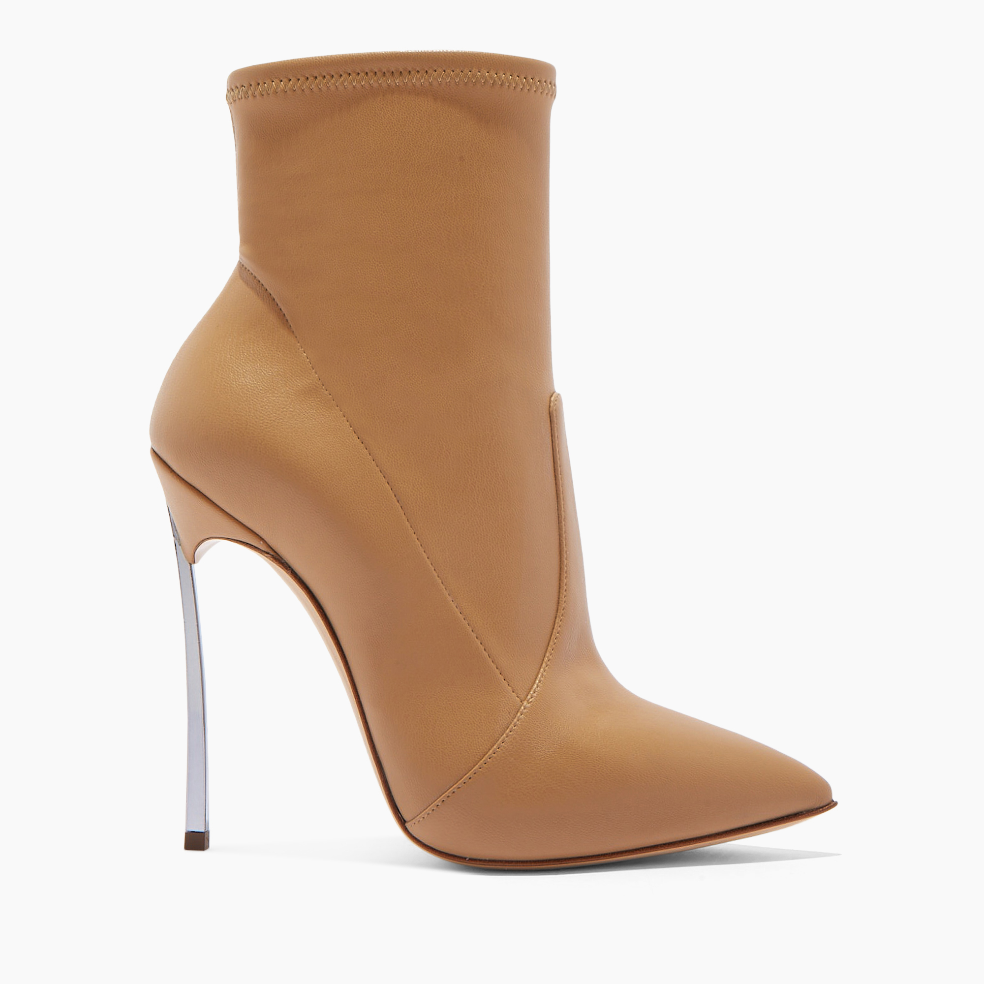 Casadei Blade - Woman Ankle Boots Camel 40