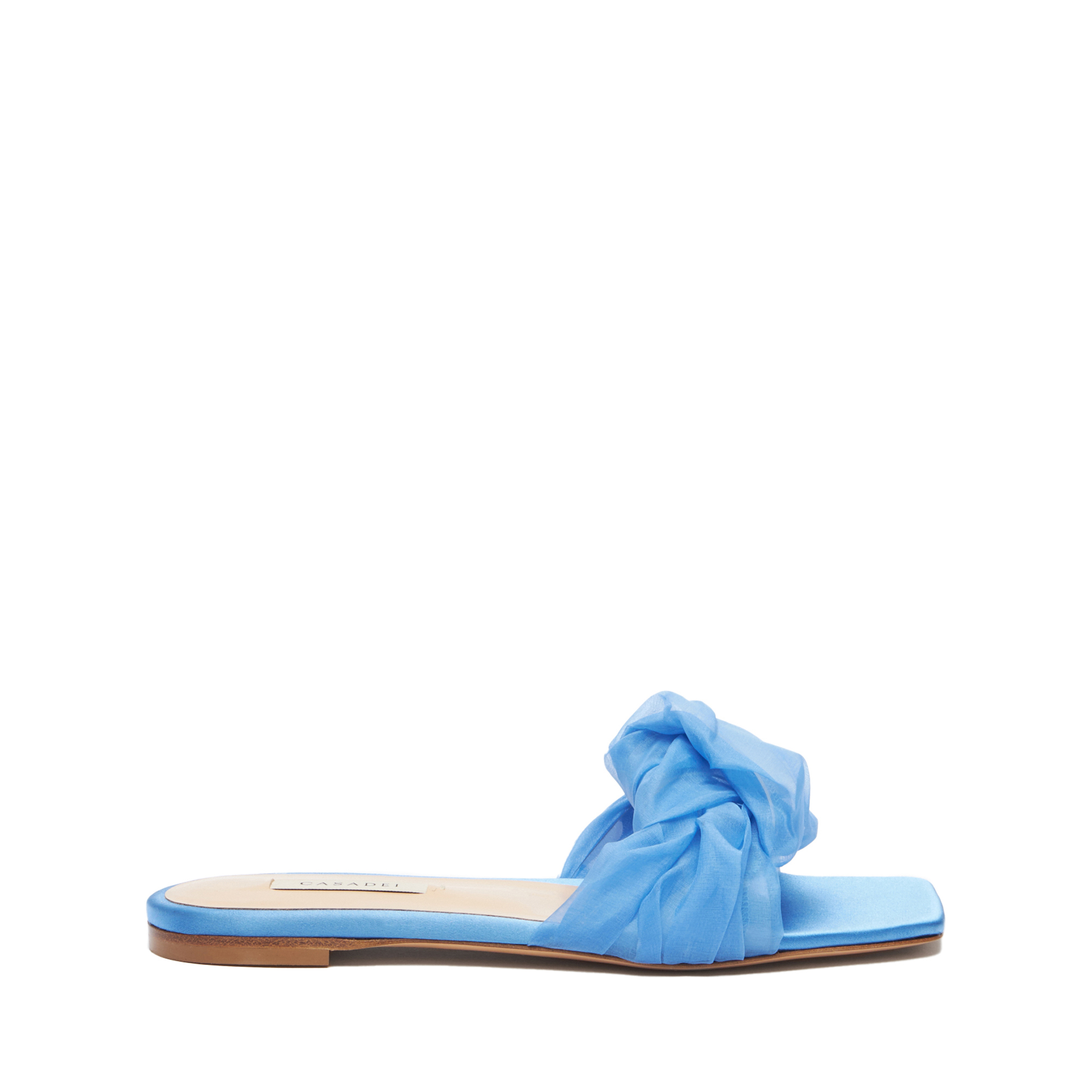 Casadei Geraldine Helen Slider - Woman Flats And Loafers Bohemenian Blue 38