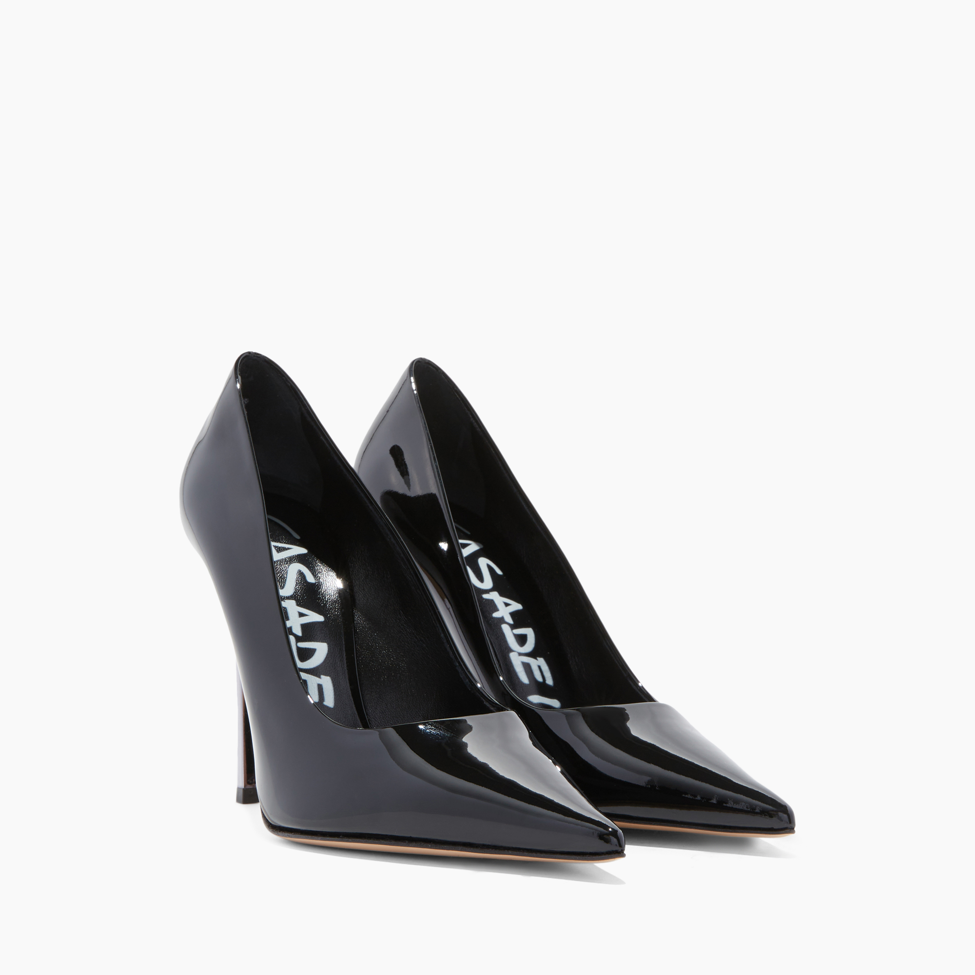 Superblade Patent Leather in Nero da Donna | Casadei® Superblade Patent Leather in Nero da Donna | Casadei®