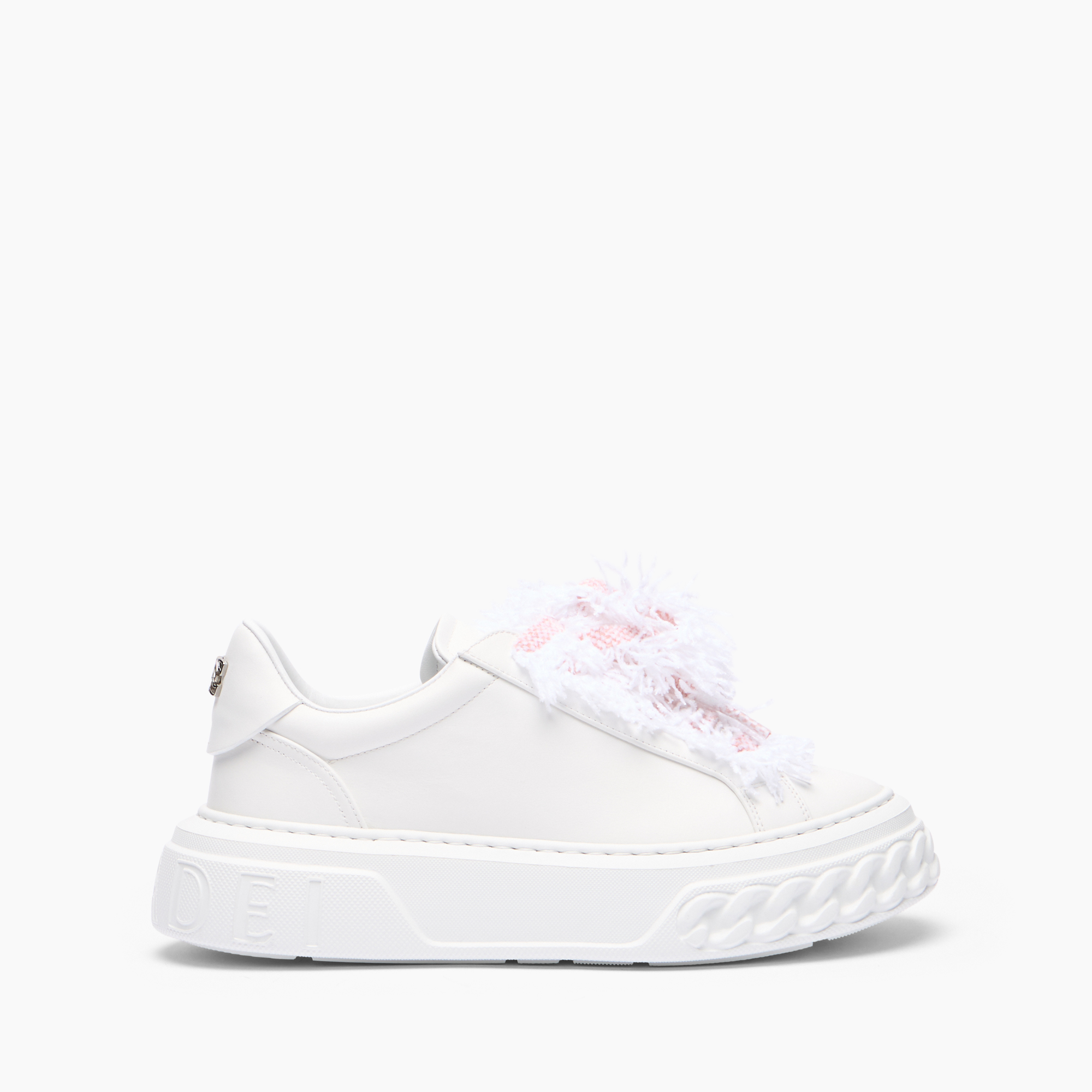 Casadei White Off Road Painting - Woman Sneakers 36