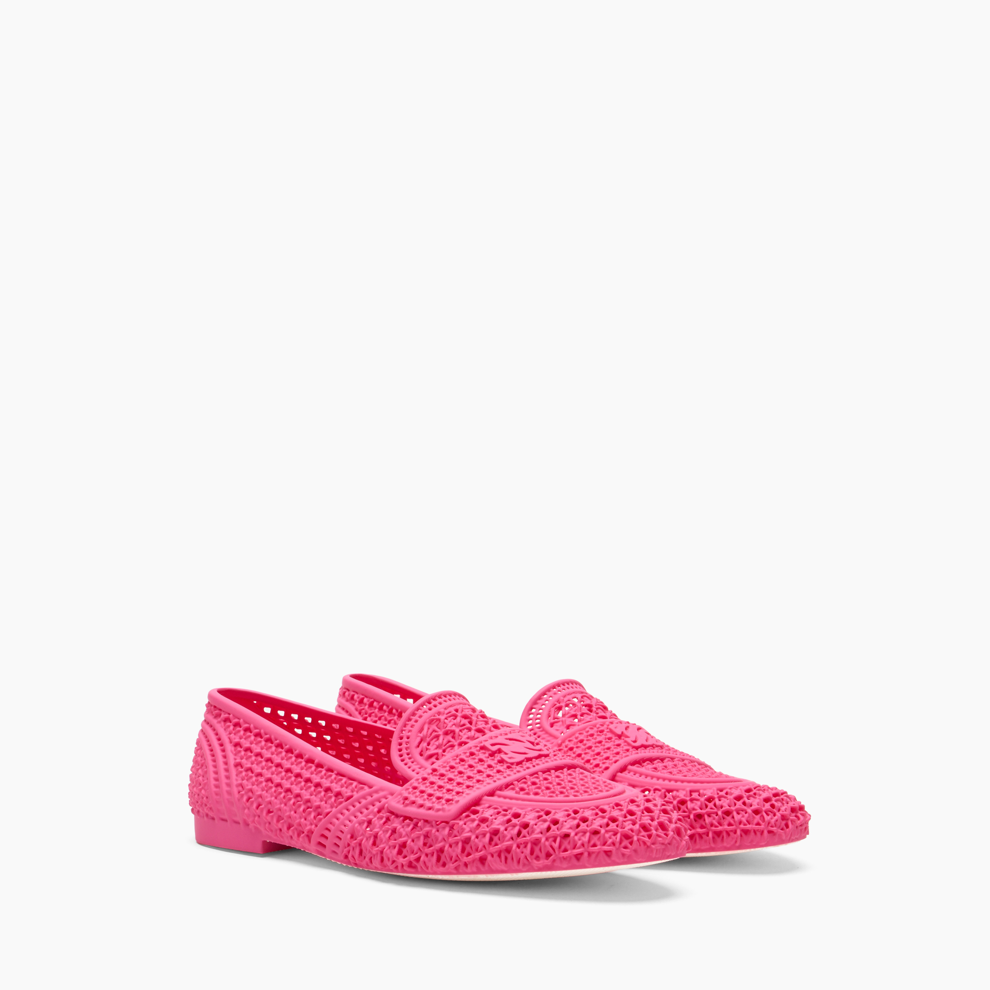  Casadei 3d Loafer - Frau Flats Fuchsia 38 