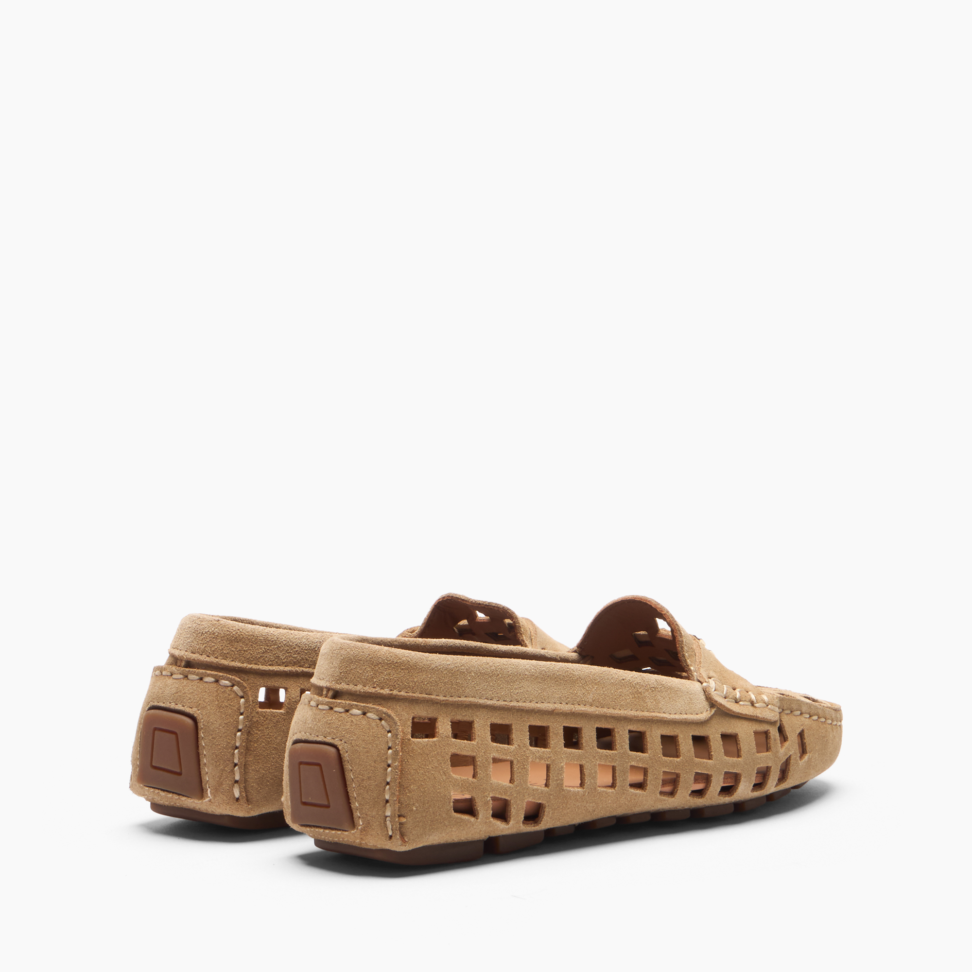  Casadei Maxisuede Loafer - Frau Flats Sand 37 